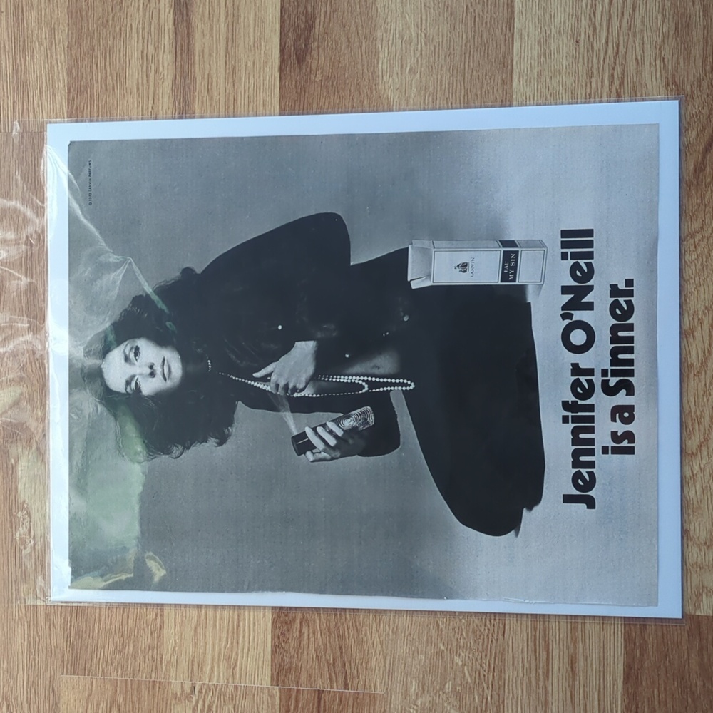 Vintage 1972 Seventeen Magazine Ad, Perfume, JCPenney Sewing, Lanvin, 70s Retro